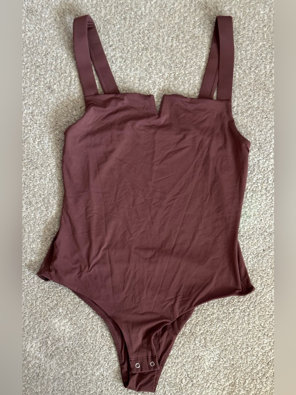 Avidlove Brown Bodycon Bodysuit Medium M